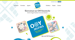 Desktop Screenshot of oxyjeunes.be