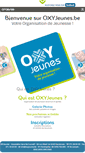 Mobile Screenshot of oxyjeunes.be